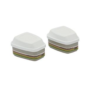 3M Gas Vapour and Particulate Filters (Pack of 4) 3M6099