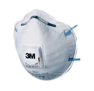 3M FFP2 Valved Respirator 8822 (Pack of 10) GT500075202