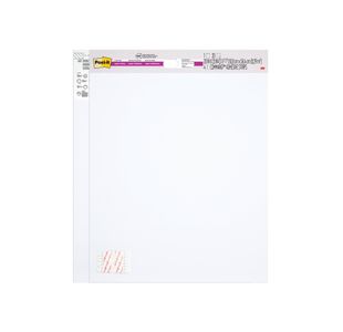 Post-it Super Sticky Table Top Meeting Chart Wht Pack of 2 7100404566