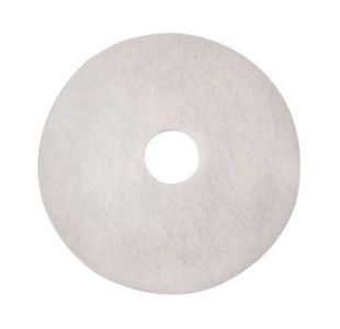 3M Polishing Floor Pad 430mm White (Pack of 5) 2NDWH17