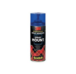 3M SprayMount Transparent Repositioning Adhesive 400ml Aerosol SMOUNT