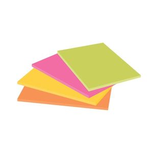 Post-it Super Sticky Meeting 149x98mm Neon Ast (Pack of 4) 6445-4SS