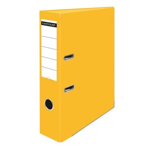 ValueX Lever Arch File Polypropylene A4 70mm Spine Width Yellow - 21349DENT