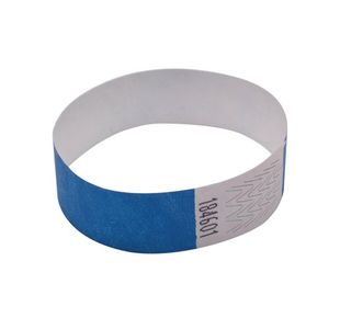 Announce Wrist Bands 19mm Blue (Pack of 1000) AA01835