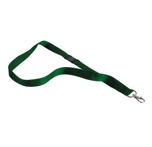 Announce Textile Badge Necklace Green (Pack of 10) AA03631