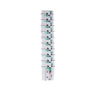 Announce 10 Compartment Wire Literature Holder A4 AA10261