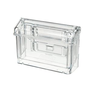 Announce Outdoor Grab a Card Business Card Holder Wall Mounted Crystal Clear AA10449