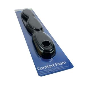 Kensington Foam Wristrest with Soft Fabric Cover Black 62383