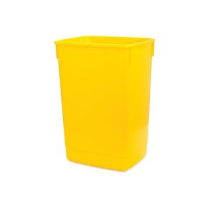 Addis 60 Litre Flip Top Bin Base Yellow 510901