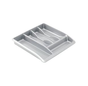 Addis Cutlery Tray Metallic Grey 510855