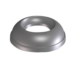 Addis Lid For Open Top 50 Litre Bin Grey Metallic 512875
