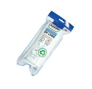 Addis Drawstring Bin Liner 50-60L 15 Liners Per Roll Pack of 3 520094