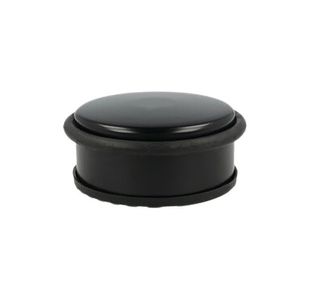 Alba Door Wedge Steel/Elastomer Ballast Black DOORSTOP BK