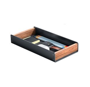 Alba Desktop Tray Black/Walnut ODTRAY W