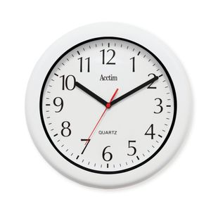 Acctim Oceana Outdoor Wall Clock White 30cm 93/701