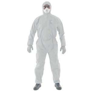 Ansell Microgard 1500 Plus Coverall White Medium ANWH15111M