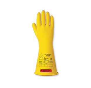 Ansell Electrical Insulating Gloves Class 0 Yellow M ANRIG014YM