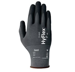 Ansell Hyflex Gloves 1Pr Black Size XL AN11-840XL