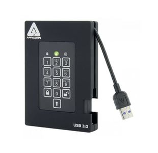 Apricorn Aegis Fortress SSD USB 3.0 256GB Black A25-3PL256-S256F