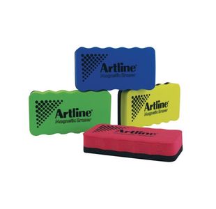 Artline Smiley Whiteboard Eraser Assorted (Pack of 4) ERTmm4A