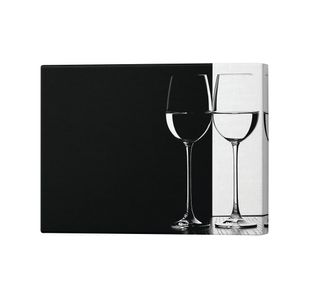 Black and White Glasses Canvas Print 20x32 Inches SC1STVCD05837M