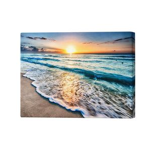 Sunset Ocean Movement Canvas Print 26x40 Inches SC1STVCD15685L