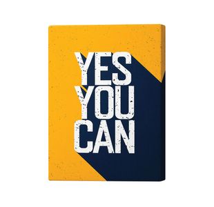 Yes You Can Canvas Print 20x32 Inches SC1STVCD17826M