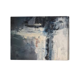 The Line of Black Canvas Print 20x32 Inches SC1STVCD19236M