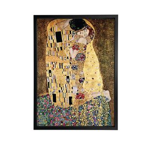 Klimt The Kiss Framed Print A2 16x24 Inches FP1STVCD02271A2S
