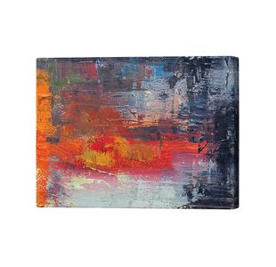 Textured Paints Colours and Darks Canvas Print 20x32 Inches SC1STVCD30365M