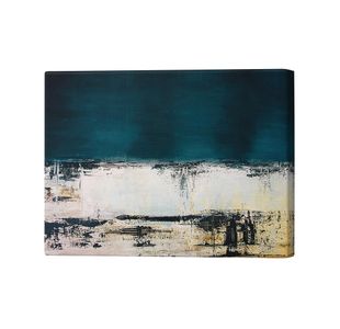 Two Town Distressed Canvas Print 20x32 Inches SC1STVCD31079M