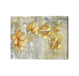 Yellow Flowers Beauty Canvas Print 20x32 Inches SC1STVCD32229M