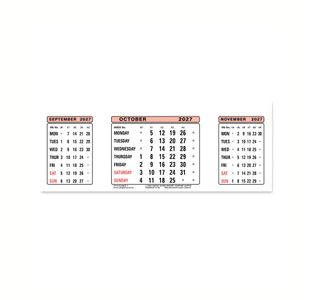 At-A-Glance Calendar Refill 2027 3SR27