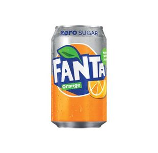 Fanta Orange Zero Cans 330ml (24 Pack) 100231