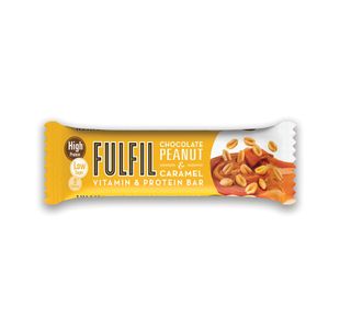 Fulfil Vitamin and Protein Bar Chocolate Peanut and Caramel 55g (Pack of 15) 122126
