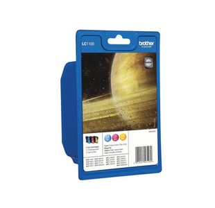 Brother LC1100 Inkjet Cartridge CMY Multipack LC1100RBWBP