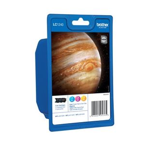 Brother LC1240 Inkjet Cartridge CMY Multipack LC1240RBWBP