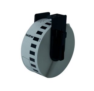 Brother Continuous Paper Labelling Tape 29mm x 30.48m Black on White DK22210