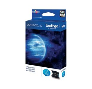 Brother LC1280XLC Inkjet Cartridge High Yield Cyan LC1280XLC