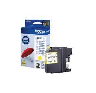 Brother LC225XLY Inkjet Cartridge High Yield Yellow LC225XLY