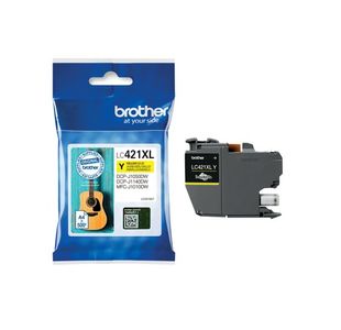 Brother LC421XLY Inkjet Cartridge High Yield Yellow LC421XLY