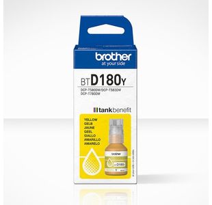 Brother Yellow Ink Cartridge 5K Pages - BTD180Y