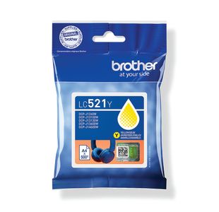 Brother LC-521Y Yellow Ink Cartridge LC521Y