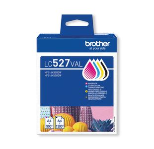 Brother LC527VAL Ink Cartridge Value Pack CMYK LC527VAL