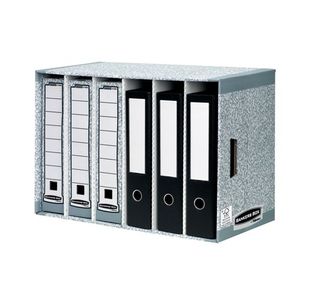 Fellowes Bankers Box System File Store Module Grey 01880