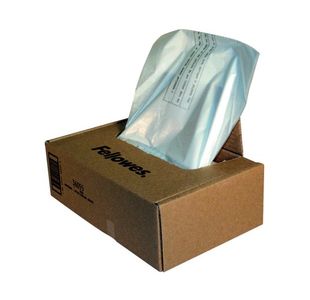 Fellowes Shredder Waste Bags 100-165L Approx (Pack of 50) 36055