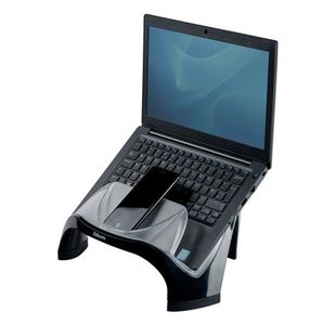 Fellowes Smart Suites Laptop Riser with USB Hub Black/Clear 8020201