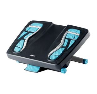 Fellowes Energizer Footrest Black with Reflexology Mapping 8068001