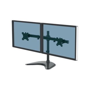 Fellowes Seasa Freestanding Dual Horizontal Monitor Arm 8043701