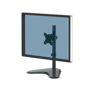 Fellowes Professional Free Standing Single Monitor Arm Black 8049601